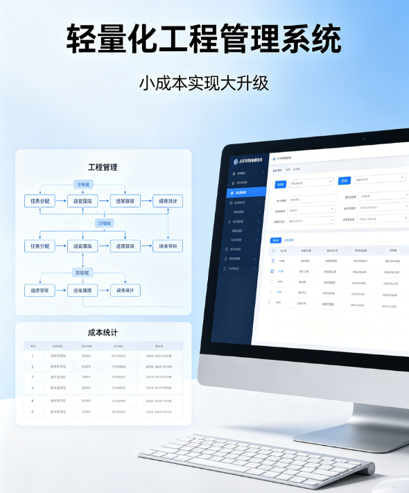 轻量化工程管理系统｜小成本实现大升级